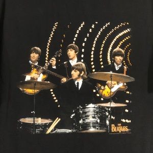 Apple corps Ltd. Beatles t shirt 2002 L Black